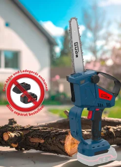 Akku-Mini-Kettensäge (Akku und Ladegerät nicht im Lieferumfang)