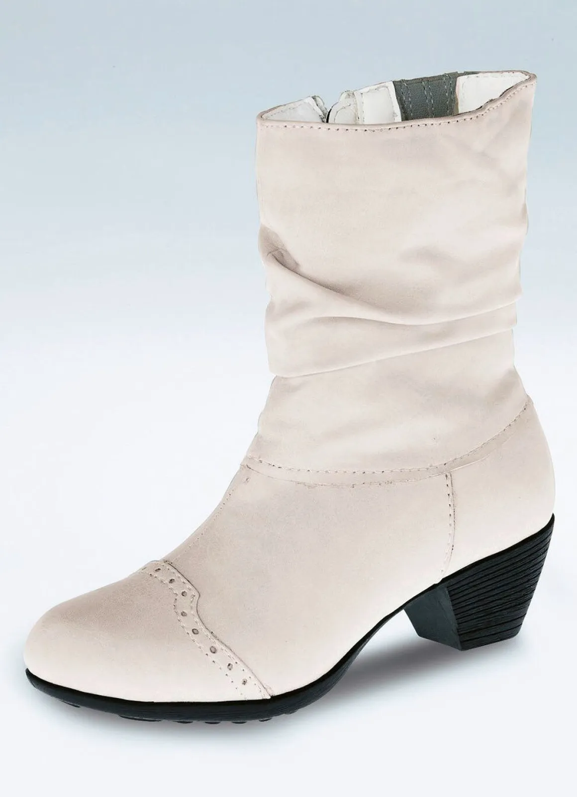 Andrea Conti, modische Damen-Stiefeletten, Winterschuhe, mit Reißverschluss