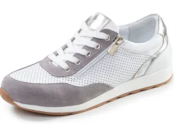 Andrea Conti, sommerliche Damen-Sneaker, Weite G, mit herausnehmbarem Fußbett