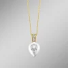 Anhänger mit Brillanten und Diamanten