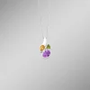 Anhänger mit echt Amethyst, echt Citrin und echt Peridot