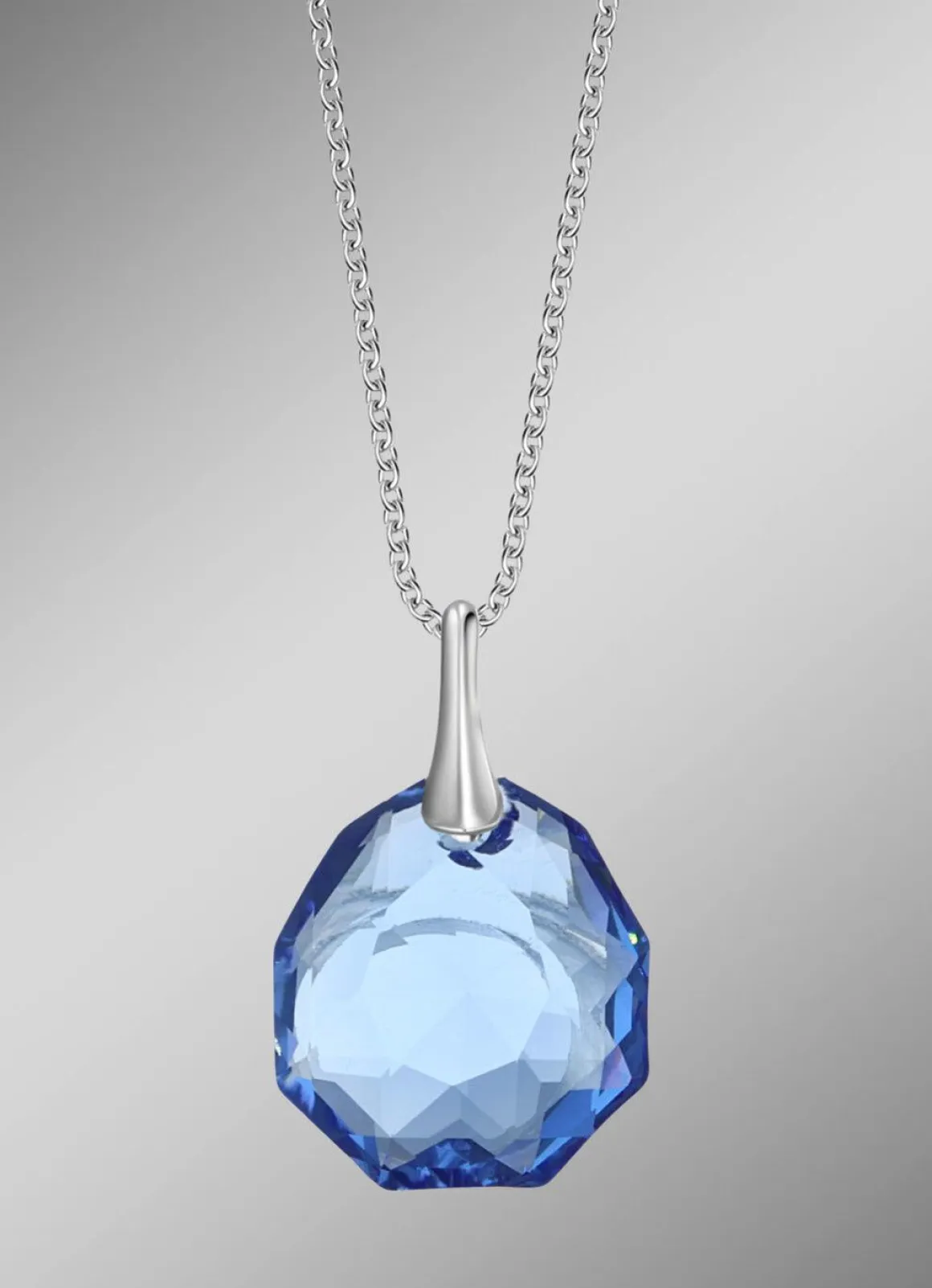 Anhänger mit Swarovski®-Kristall und Ankerkette