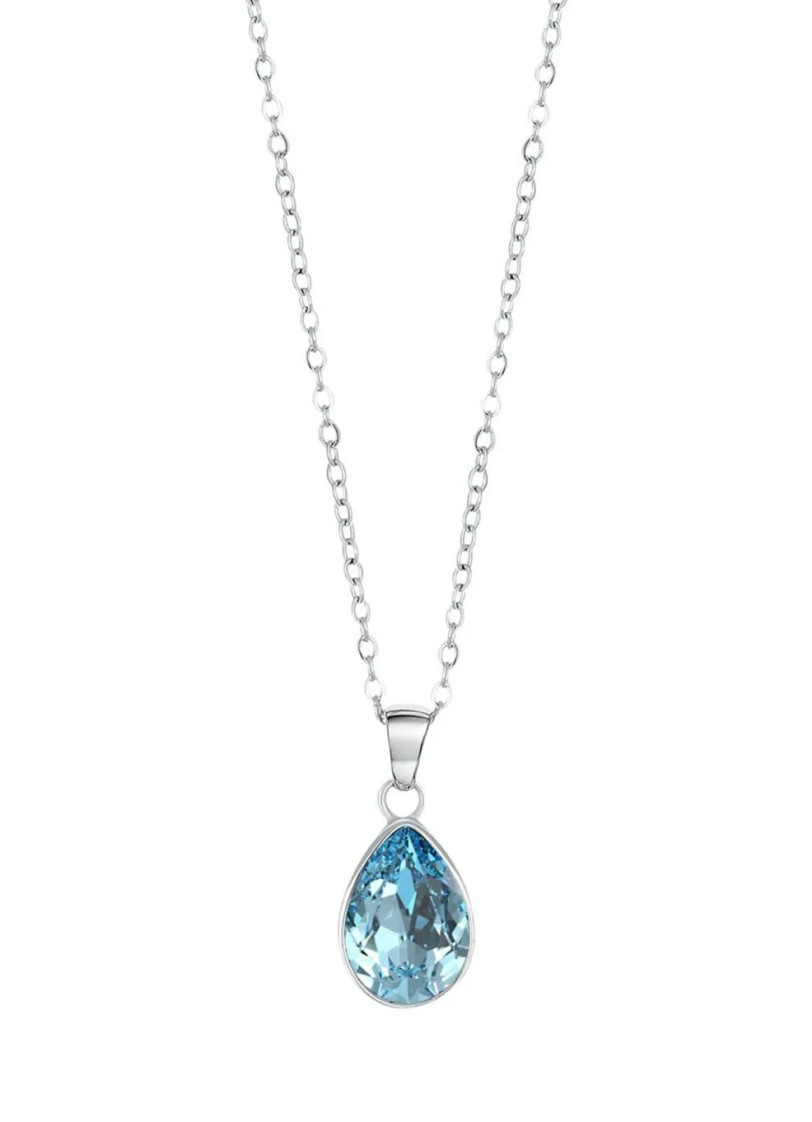 Anhänger mit Swarovski®-Kristall und Ankerkette