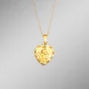 Anhänger Schutzengel mit Diamantschnitt