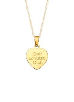 Anhänger Schutzengel mit Diamantschnitt