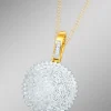 Aparter Anhänger mit 160 Diamanten