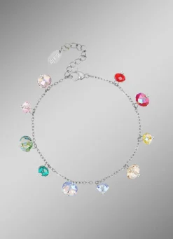 Armband mit bunten Swarovski®-Kristallen