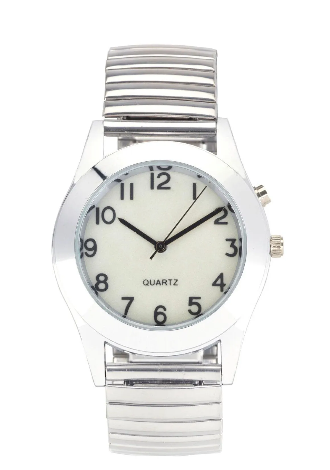 Armbanduhr mit Stretcharmband