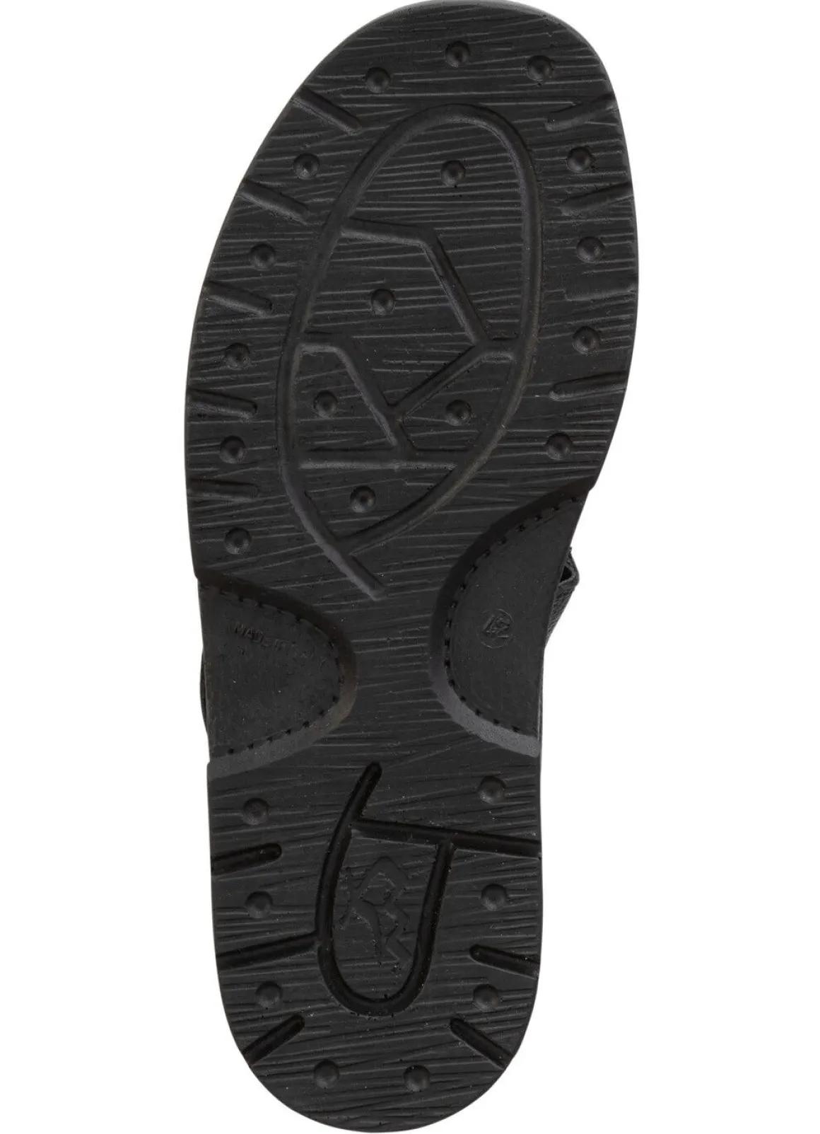 Bequeme Herren-Sandalen, Weite K, mit anatomisch geformtem Fußbett