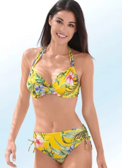 Bikini mit Bügel, Höschen seitlich raffbar