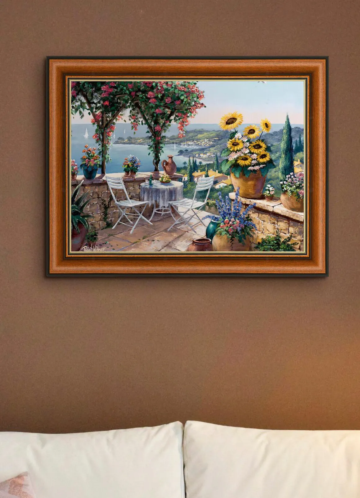 Bild im Designrahmen