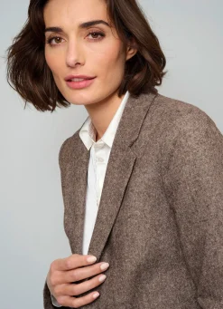 Blazer mit Pattentaschen