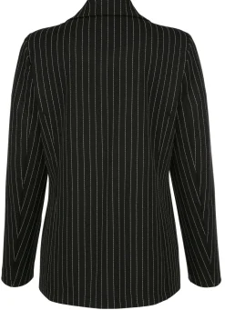 Blazer mit Streifendessin
