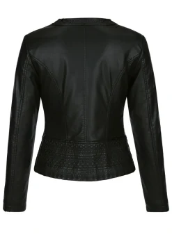 Blazer mit toniger Stickerei