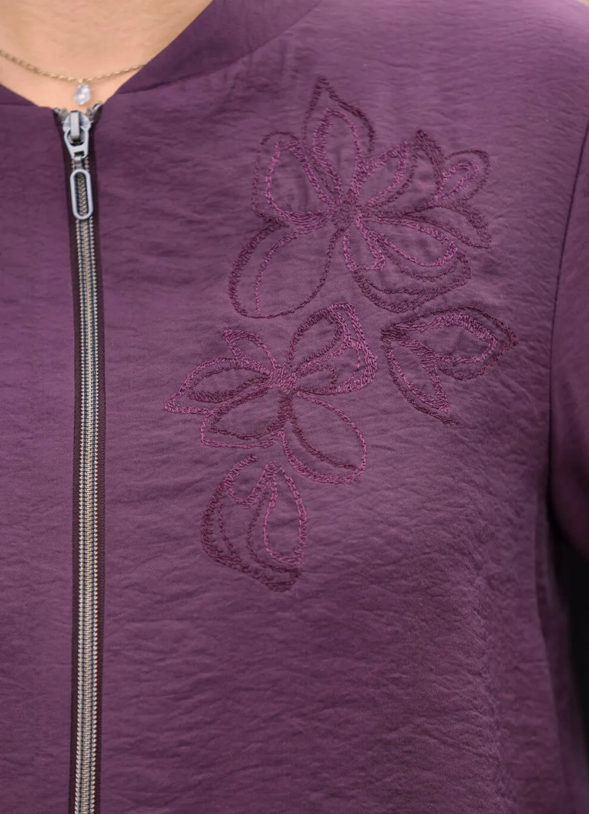 Blouson mit 2-Wege-Zipper