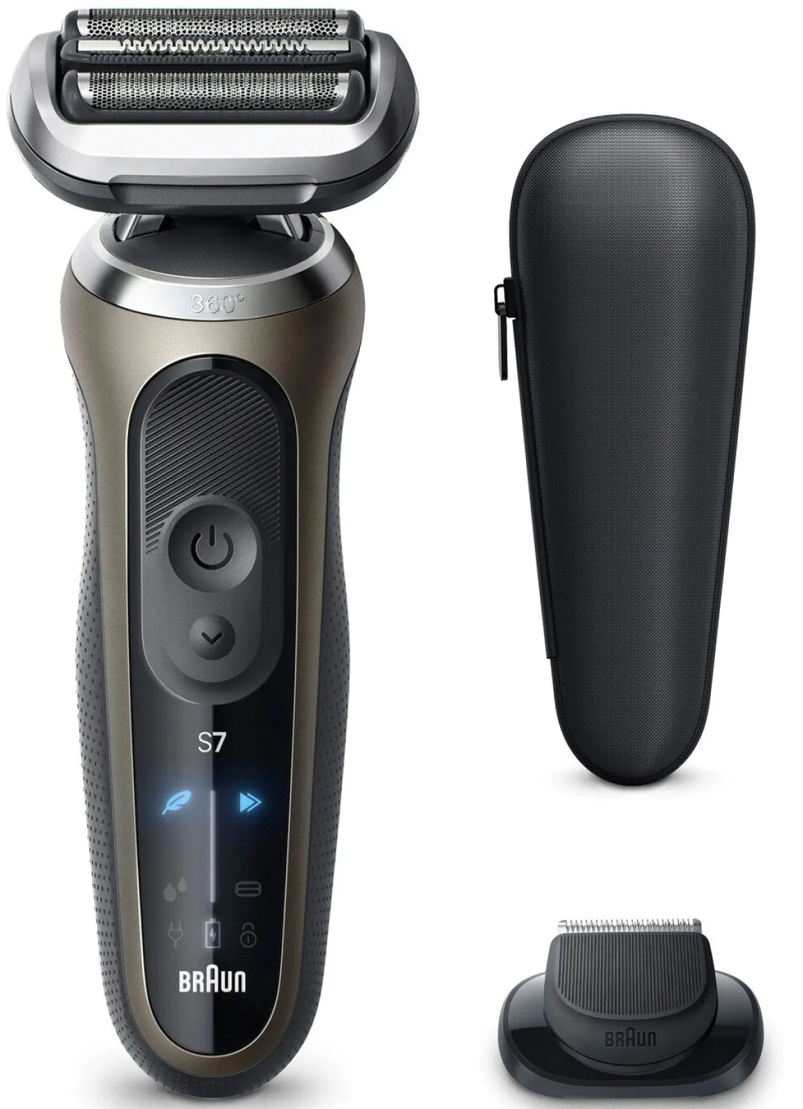 Braun Akku-/Netz-Rasierer 72-C1200s