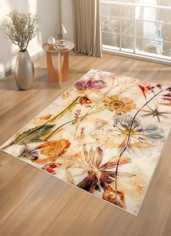 Brücken und Teppiche mit Blumenmotiv