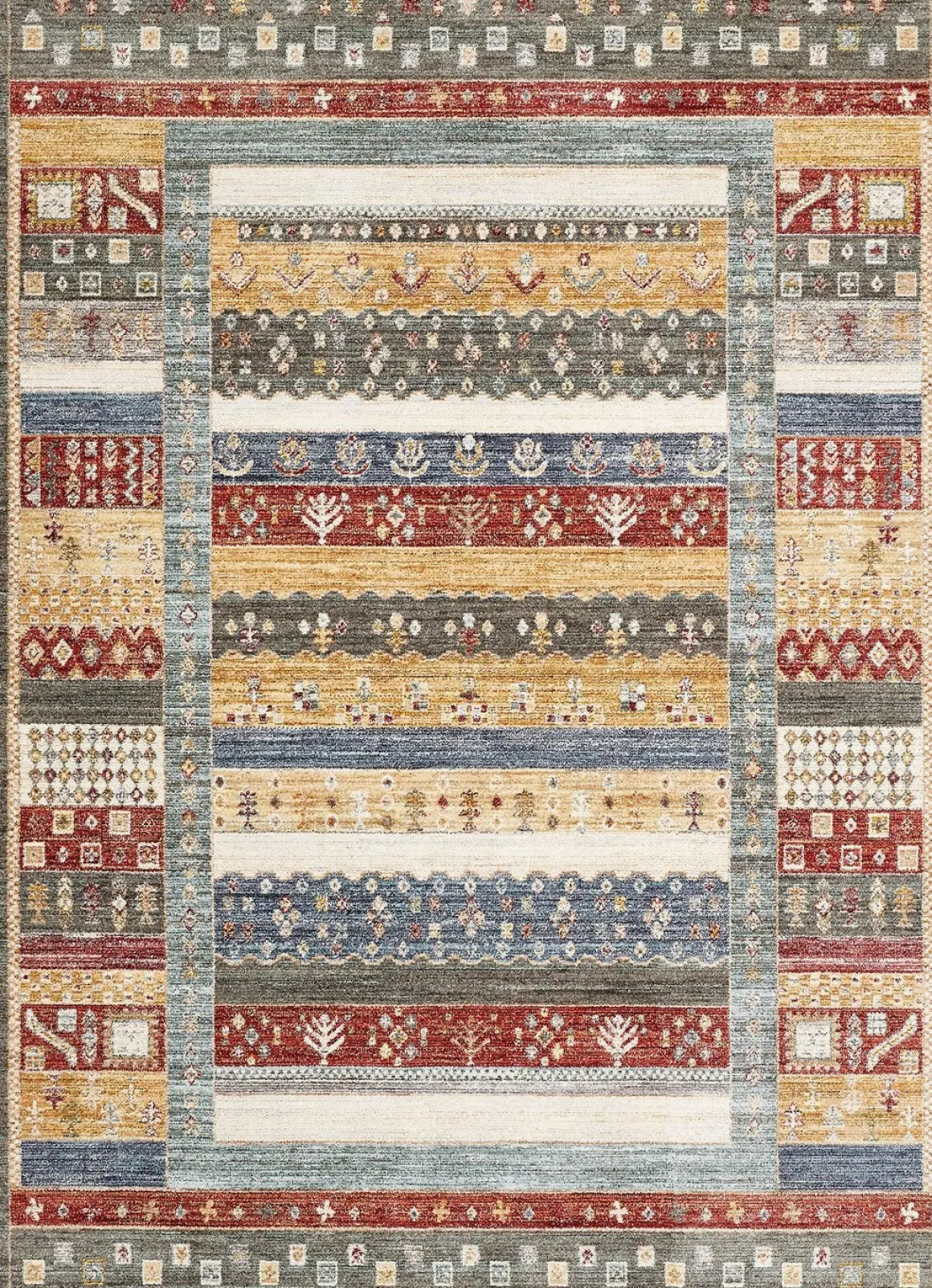 Brücken und Teppiche mit Textil-Rückseite