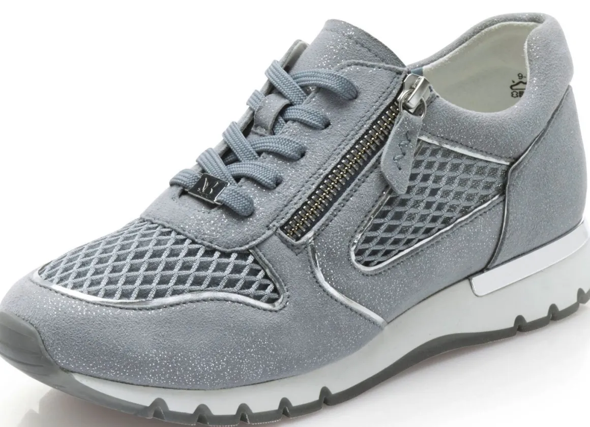 Caprice, schicke Damen-Sneaker, Weite H, mit herausnehmbarem Fußbett