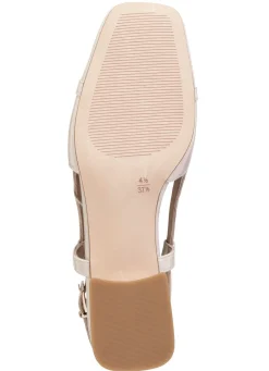 Caprice Sling-Pumps mit Metallschmuck
