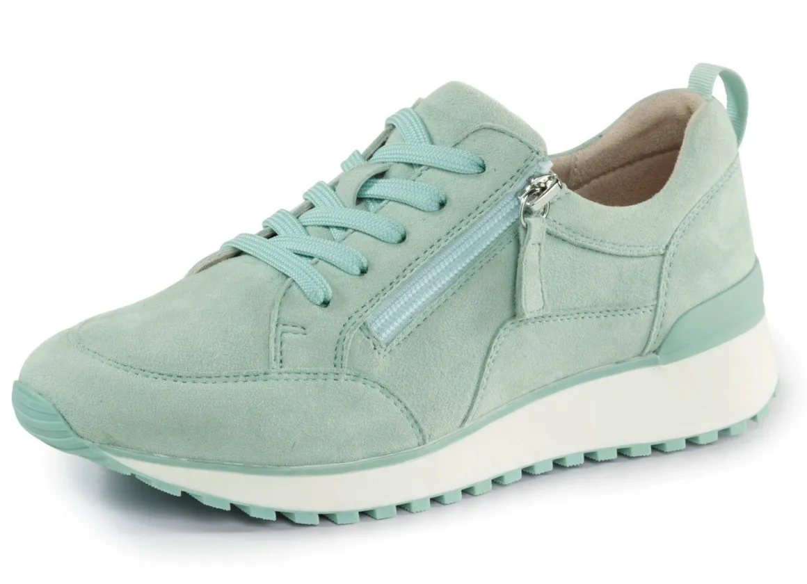 Caprice, trendige Damen-Sneaker, Weite G, mit herausnehmbarem Fußbett