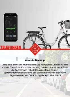 City-E-Bike RC667 von TELEFUNKEN