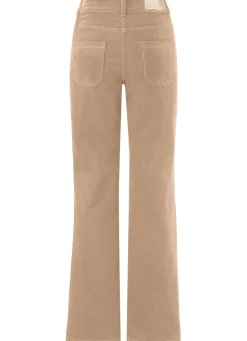 Cordhose mit weitem Beinverlauf