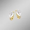 Creolen mit Brillanten und Diamanten