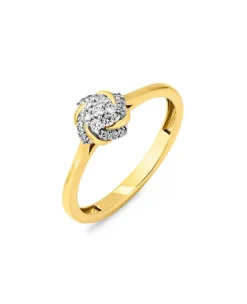 Damenring mit 23 Diamanten