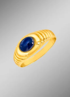 Damenring mit echt Safir