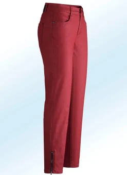 Dezent schimmernde Hose