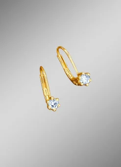 Diamant-Ohrringe mit 2 Brillanten