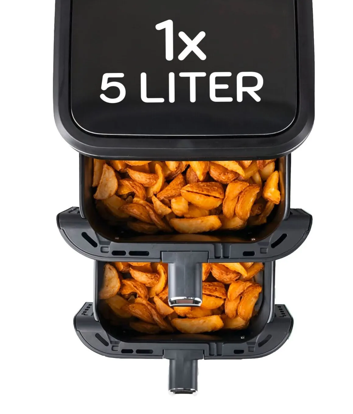 Digitale Doppelkammer-Heißluftfritteuse