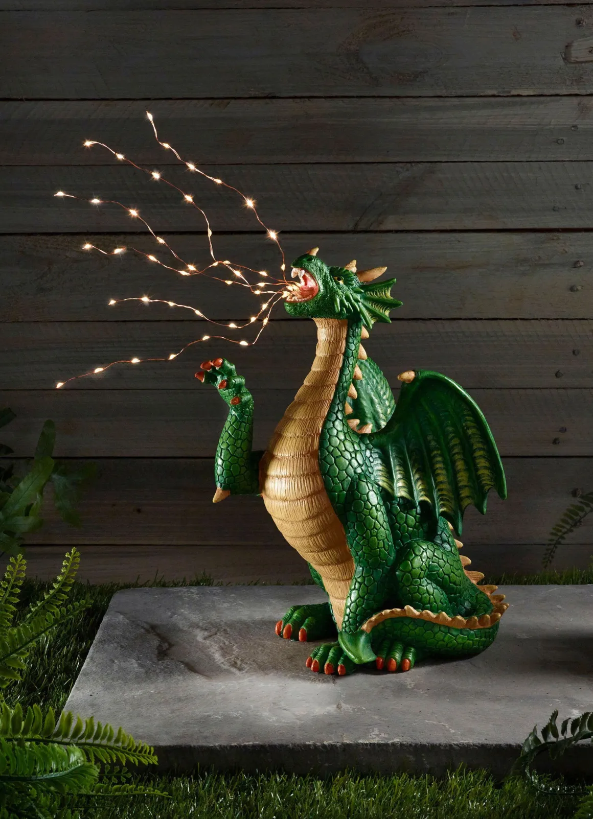 Drache mit LED-Licht