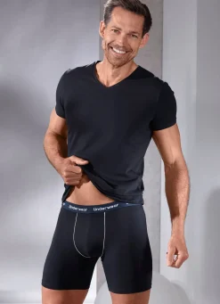 Dreierpack Pants mit längerem Bein