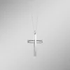 Durchbrochener Kreuz-Anhänger aus Edelstahl