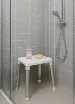 Dusch- und Badehocker mit extra großer Sitzfläche