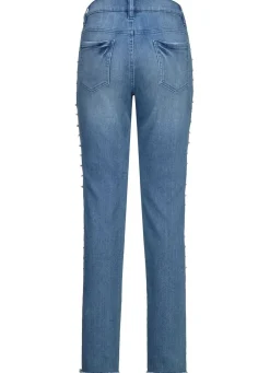 Edel-Jeans mit tollen Zierperlen