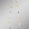 Edle Halskette mit echt Safir in Multicolor