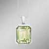 Effektvoller Anhänger mit echt grünem Amethyst