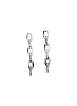 Elegante Ohrstecker mit funkelnden Kristallen