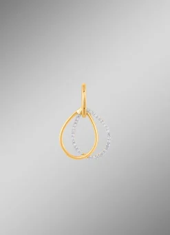 Eleganter Anhänger mit 34 Diamanten