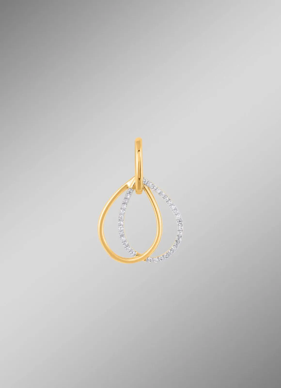 Eleganter Anhänger mit 34 Diamanten