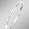 Eleganter Armreif mit synth. Zirkonia