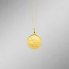 Eleganter Madonna-Anhänger aus Gold 585/- fein