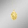 Elegantes, vergoldetes Medaillon aus Silber 925/- fein