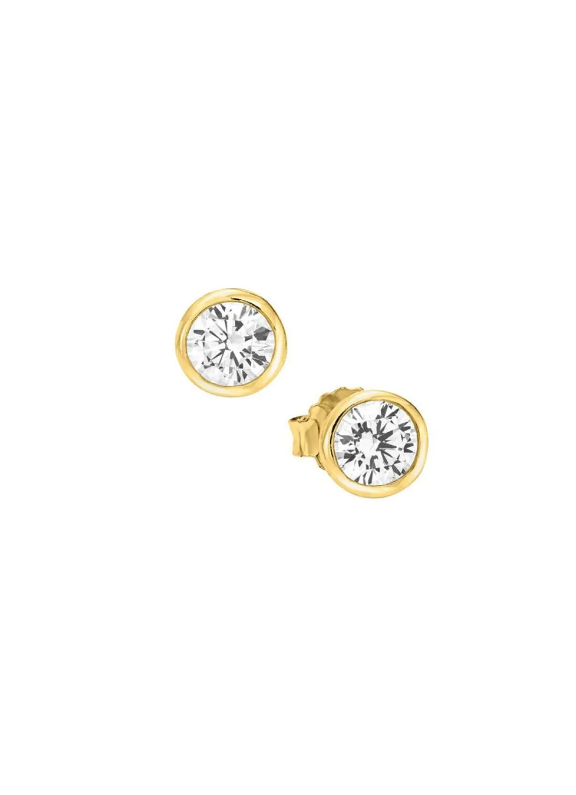 Eleganz im Kleinen: Ohrstecker mit synth. Zirkonia