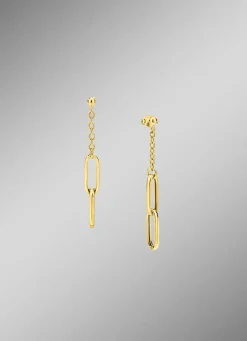 Eleganz in Bewegung: Ohrstecker aus feinem Gold