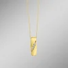 Eleganz in Gold: Anhänger mit 3 Brillanten