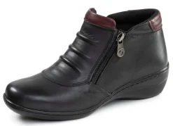 ELENA EDEN, bequeme Damen-Boots, Weite H, mit herausnehmbarem Fußbett